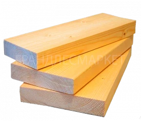 Доска сухая строганная 40х200х6000 (35х190х6000)